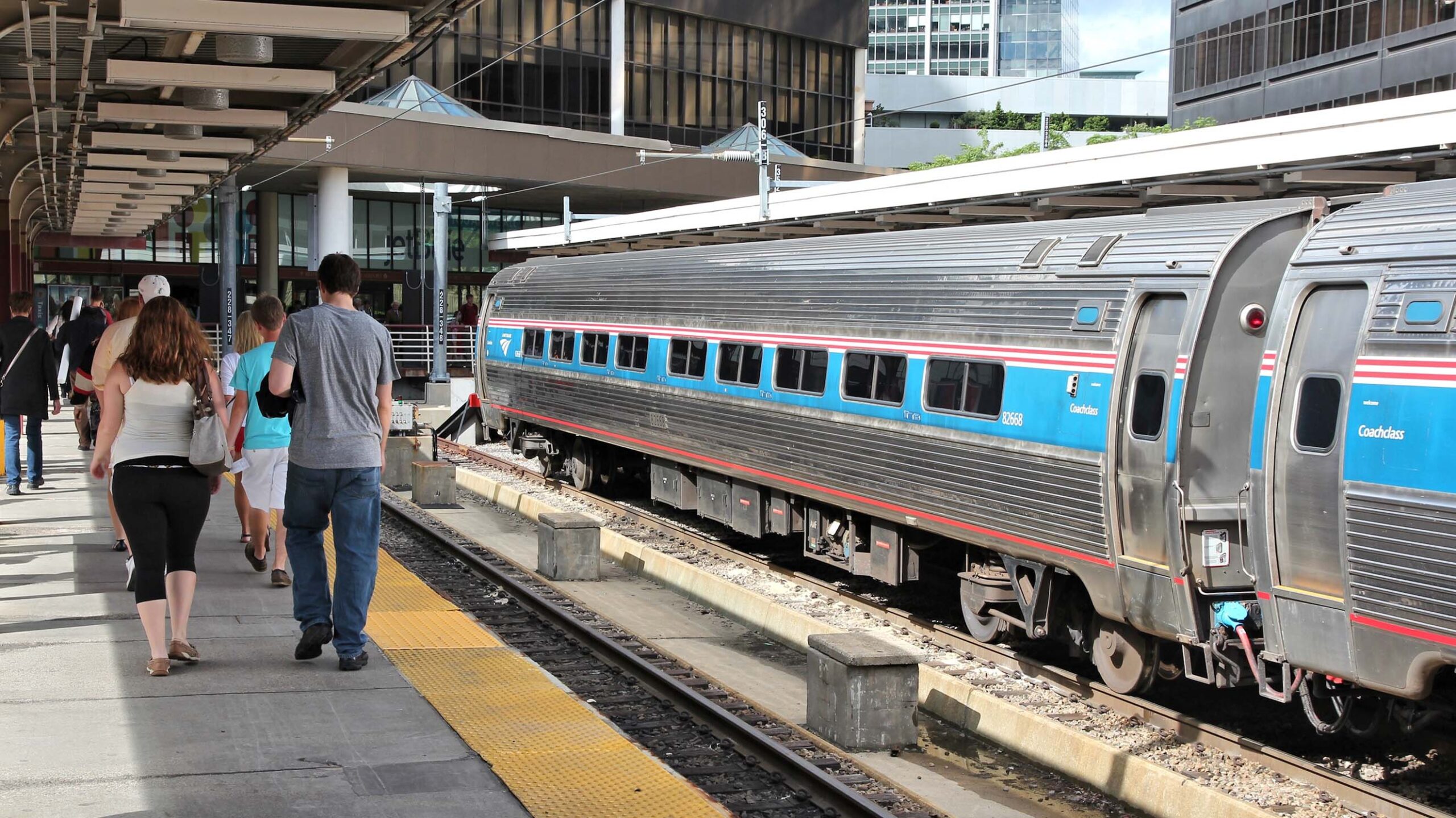 Boston’s South Station Amtrak