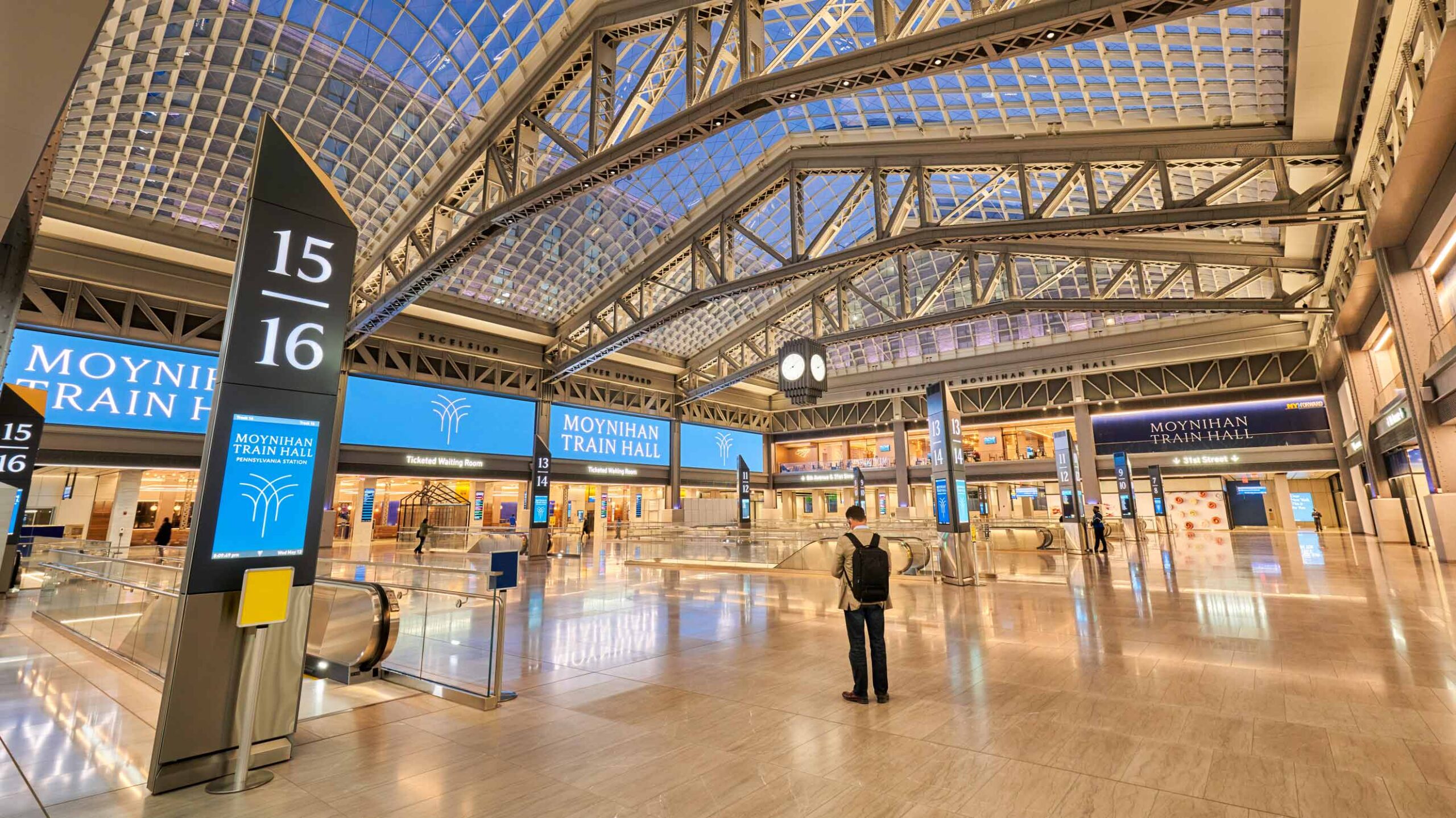 Penn Station in Midtown is a regional Amtrak hub