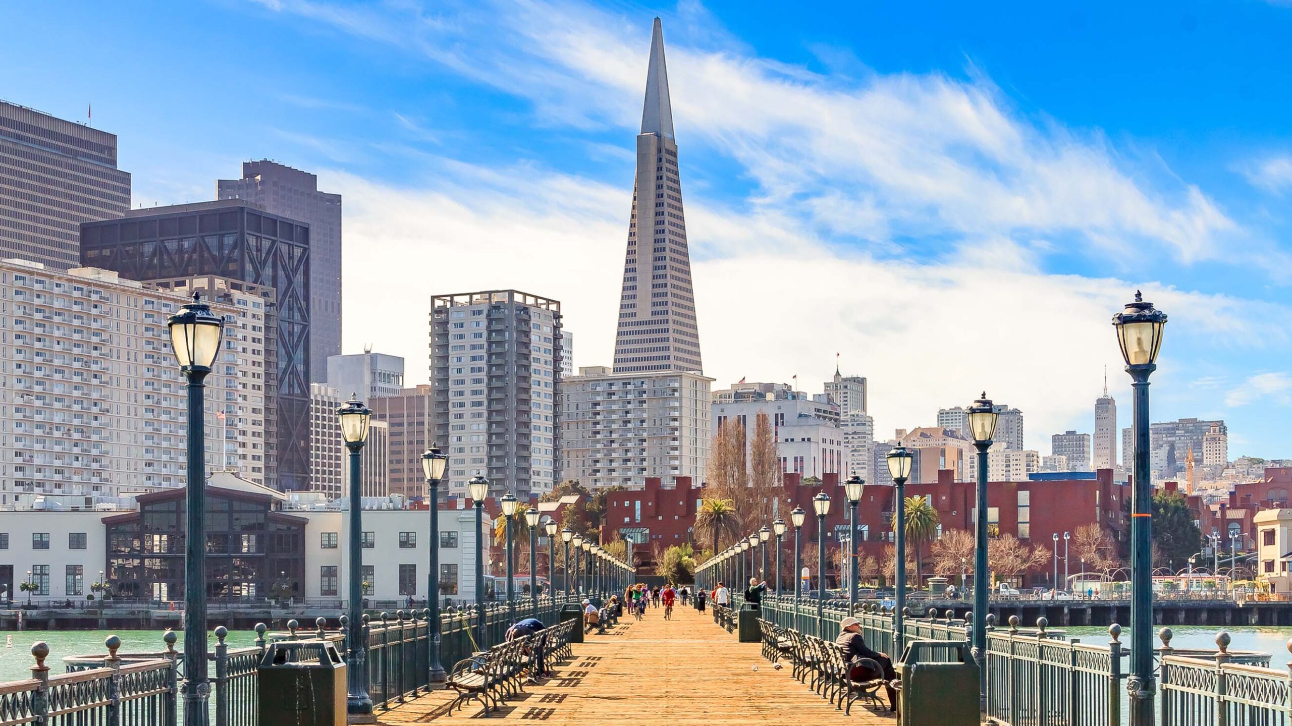 View of downtown from Pier 7