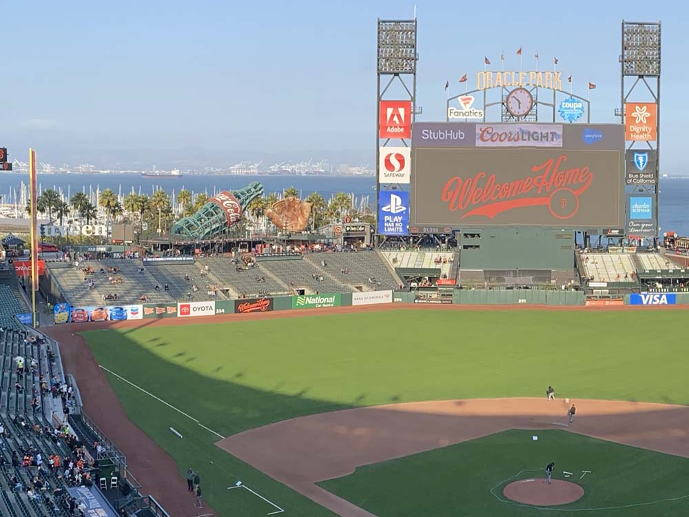 oracle park san francisco giants stadium guide