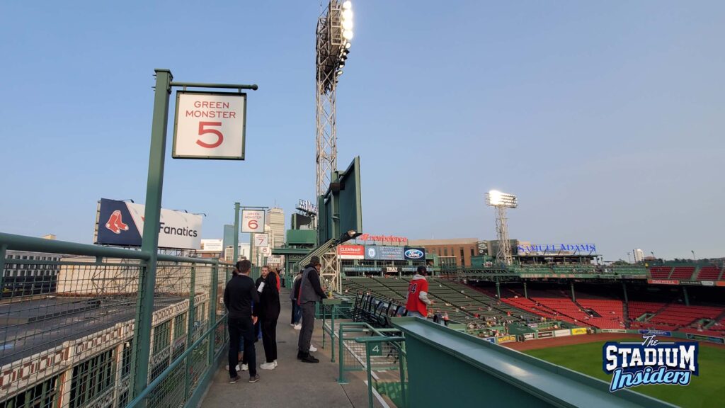 Green Monster concourse at Fenway Park