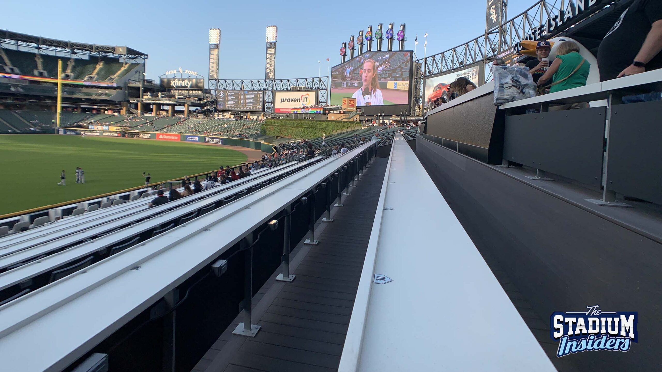 Miller Lite Landing Rows 12-16 seating at Guaranteed Rate Field