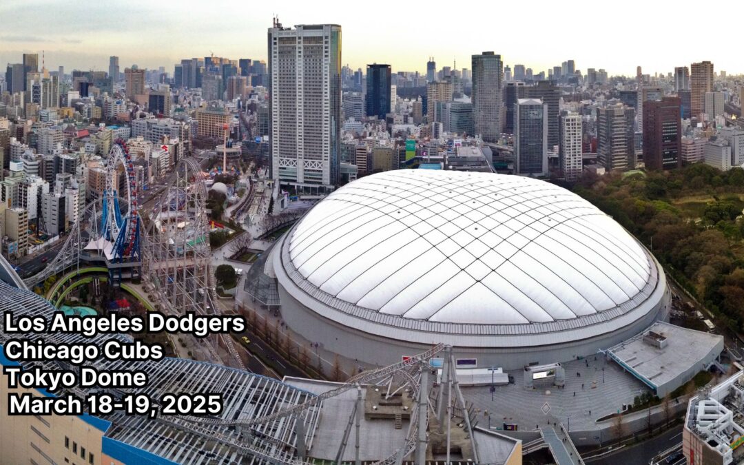 Dodgers, Cubs to open 2025 season in Tokyo