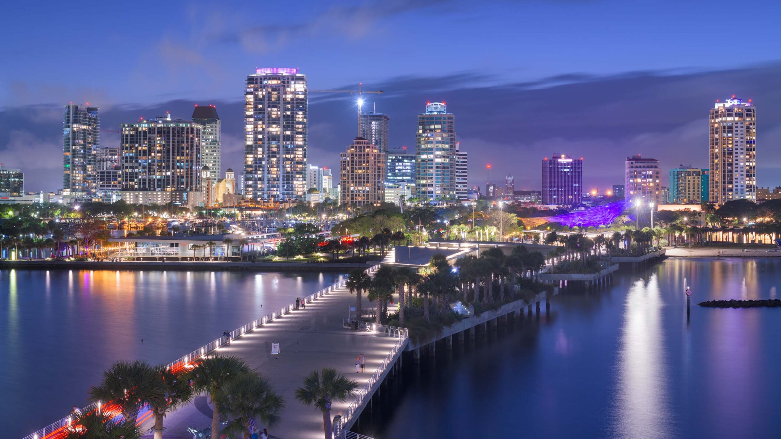 A growing storm looms over St. Pete, Florida