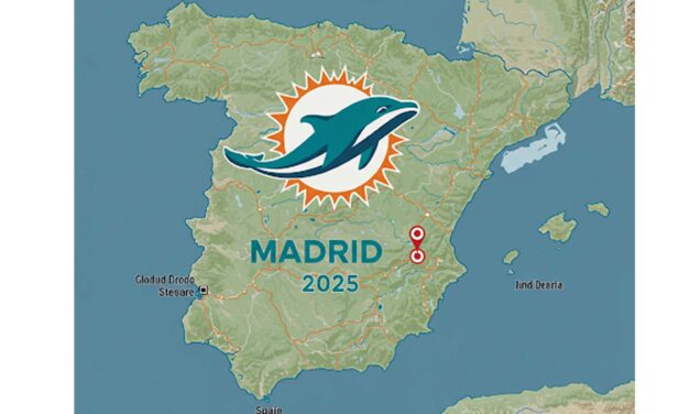 MIAMI DOLPHINS TO HOST FIRST-EVER NFL GAME IN MADRID