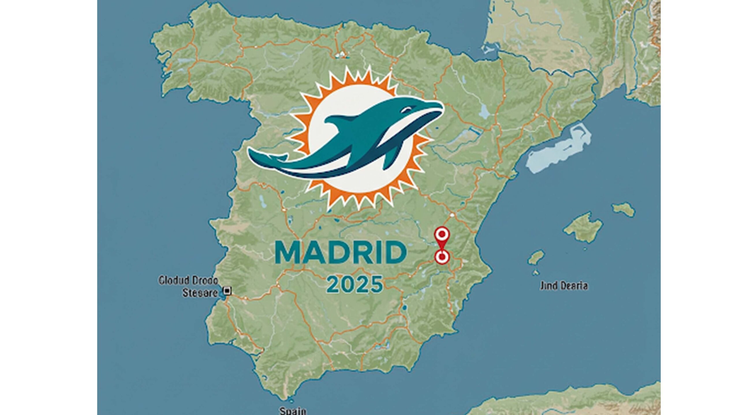 Dolphins to play in Madrid in 2025